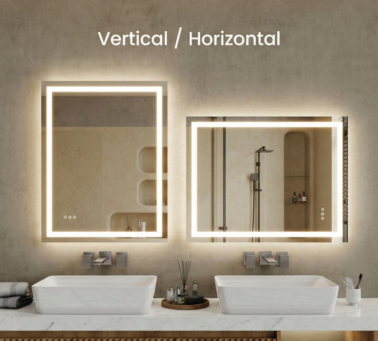 Luxury Suite – Large Vanity Mirror Set