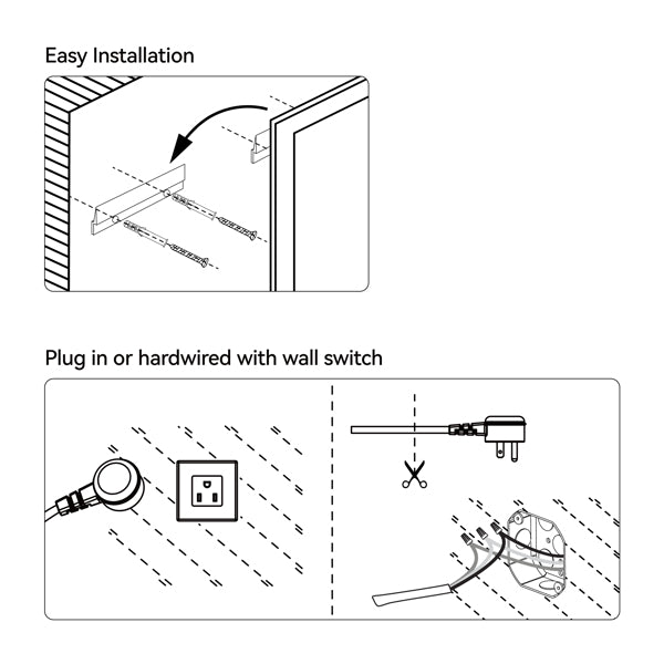 Nuvarre "Aura Grande" LED Makeup & Luxury Bathroom Mirror | Anti-Fog & Seamless Dimmable LED